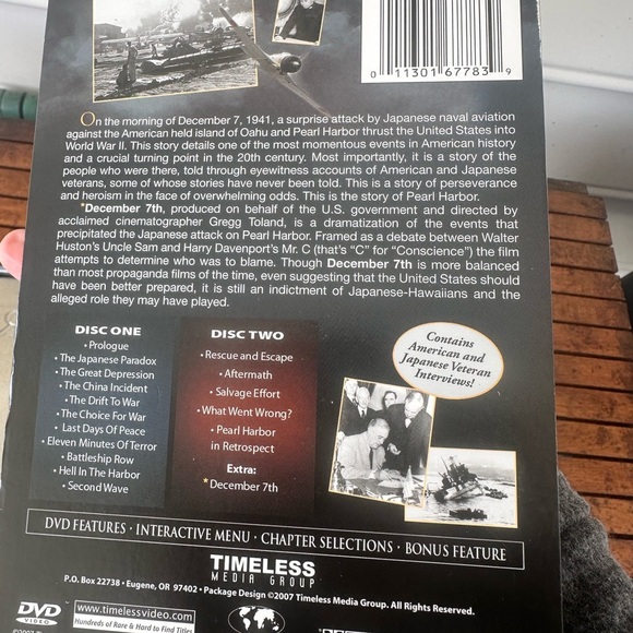Attack On Pearl Harbor DVD Set - Multicolor - Picture 5 of 6